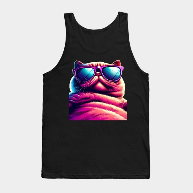 Cat close-up Tank Top by NightvisionDesign